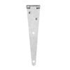 Pinnacle 200mm Galvanised Strap Hinge With Brass Pin - 2 Pack