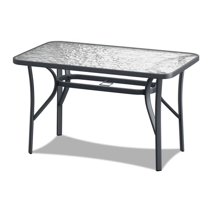 ALFORDSON Dining Table 120CM X 70CM Rectangle Modern Grey