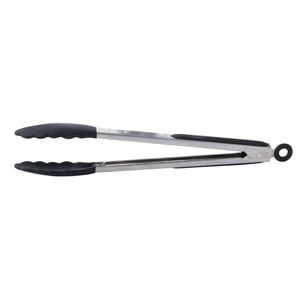 Cuisena 31cm Stainless Steel Locking Tong w/ Silicone Head