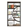Luxsuite Bookshelf Display Tier Shelf CD DVD Photo Storage