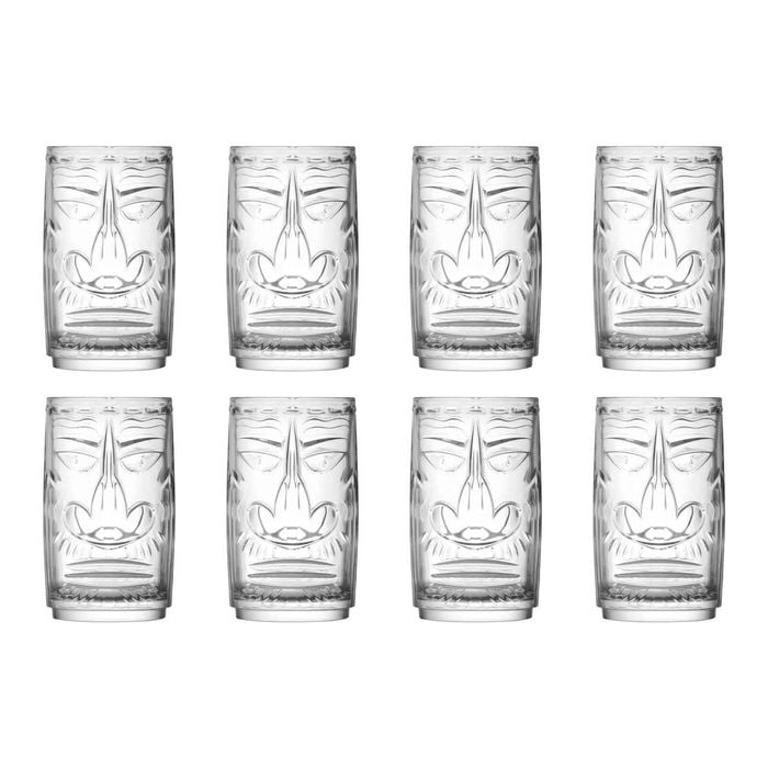 RCR Crystal Tiki Sardinia Highball Glasses - 460ml - Pack of 8