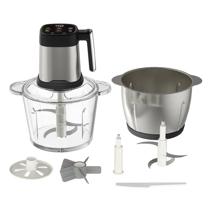 YOPOWER 6L(3L+3L) Food Processor 400W