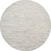 Handwoven Boondi Wool Rug-Ivory/Fawn-120x120cm