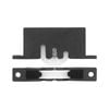 Rolltrak Black Adjustable Plastic Carriage And Acetal Roller