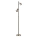 Telbix Nickel Carson Floor Lamp