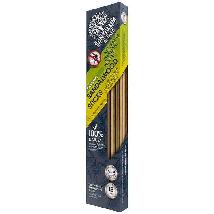 Santalum Estate Sandalwood Incense Stick - 12 Pack