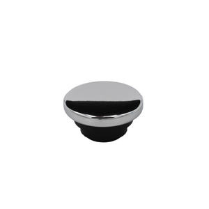 Speco Chrome Flat Oil Cap for Valve Cover Filler Hole - 1-1/4" Push In