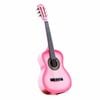 Melodic 34inch Pink Kids Acoustic Guitar 6 Strings