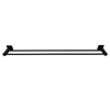 Barelli Piazza 600mm Matte Black Double Towel Rail