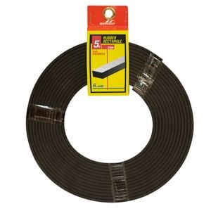 Moroday 6 x 3mm x 5m Rectangle Rubber