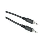 Click 3.5mm Black AUX Cable