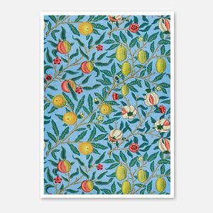 Galrie William Morris Vintage Fruit Garden Botanical Art Print for Home Decor, Poster Only, 70 x 100cm (28 x 40inch)