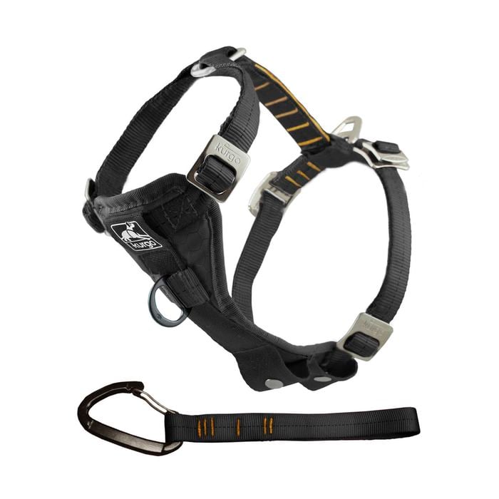 Kurgo Enhanced Strength Tru-Fit Crash Tested Harness - Black Large