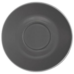 Olympia Cafe Saucer Charcoal 158mm 12 Pack Fits Gk075 Gk078 Tableware Catering