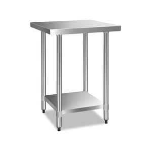 Cefito 610x610mm Stainless Steel Kitchen Bench
