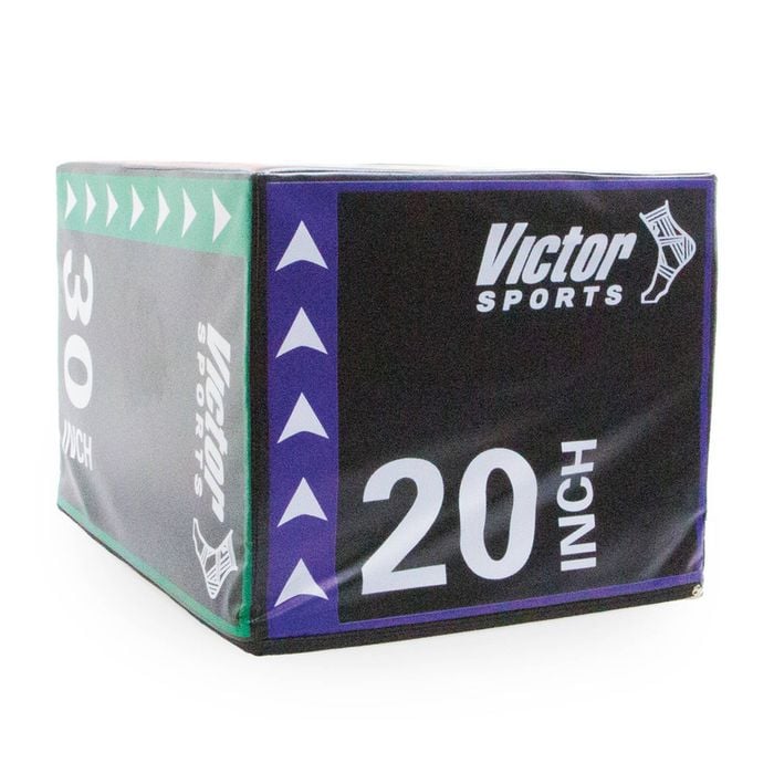 Victor Plyometric Box 3-in-1 Foam Plyo for Functional Training