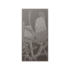 Walpix 1800 x 900 x 2mm Harmesley Brown Perforated Aluminium Decorative Screen Flat Profile Banksia
