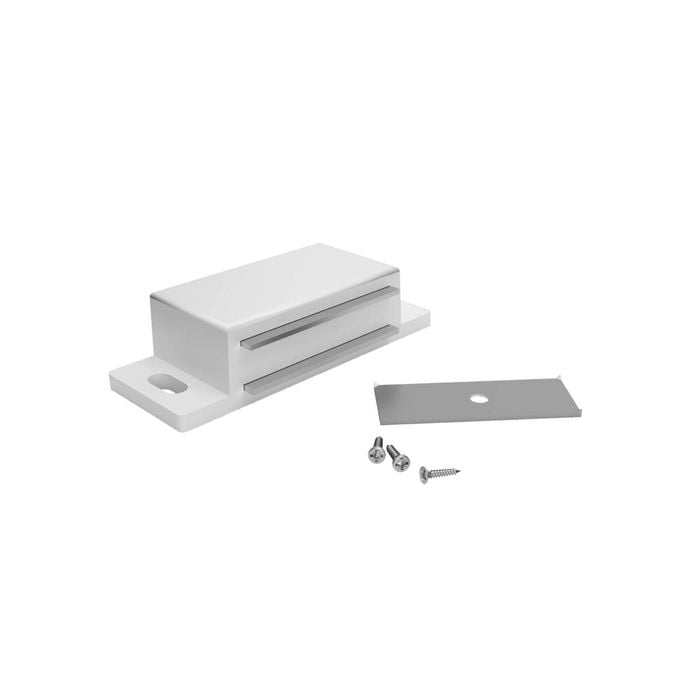 Handee White Senior Magnetic Cupboard Door Catch