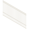 ProtectorAl 1201-2400W x 1200H Surfmist DTR All Up Pool Fence Panel Raked 16-30º