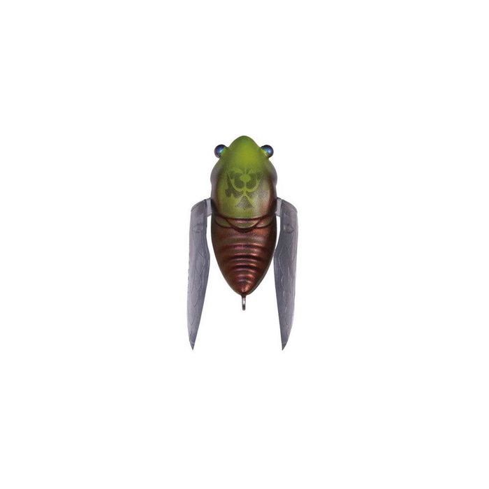 Megabass Tiny Siglett 30mm Cicada Topwater Surface Fishing Lure Mat Higurashi II