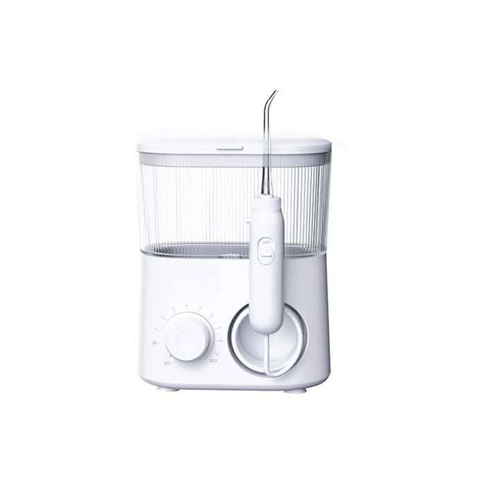 JetFloss M02 Water Jet Flosser Oral Irrigator Teeth Cleaner - White