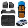 3D Floor Mats Boot Liner for Toyota Corolla Hatchback Auto 2018-Onwards Heavy Duty Cargo Trunk Luggage