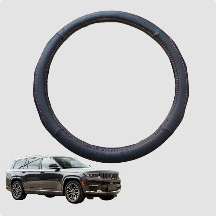 Steering Wheel Cover for Jeep Grand Cherokee L 2021-Current (WL) 38CM | Circle