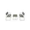 Seek and Ramble Parco Outdoor 3pce Lounge Set Olive