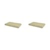 2pk Bambury Kitchen Organisation Microfibre Deluxe Dish Drying Mat Olive
