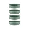 4PK Ladelle Heath 10cm Round Porcelain Serving Dip Bowl - Jade
