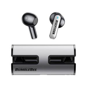 Transformers Decepticon True wireless Headphones TF-T02 Silver