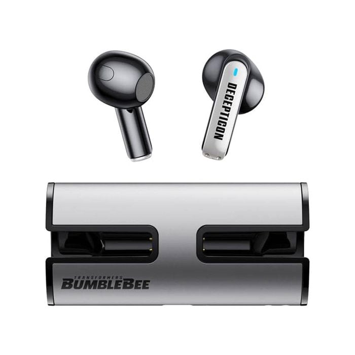 Transformers Decepticon True wireless Headphones TF-T02 Silver