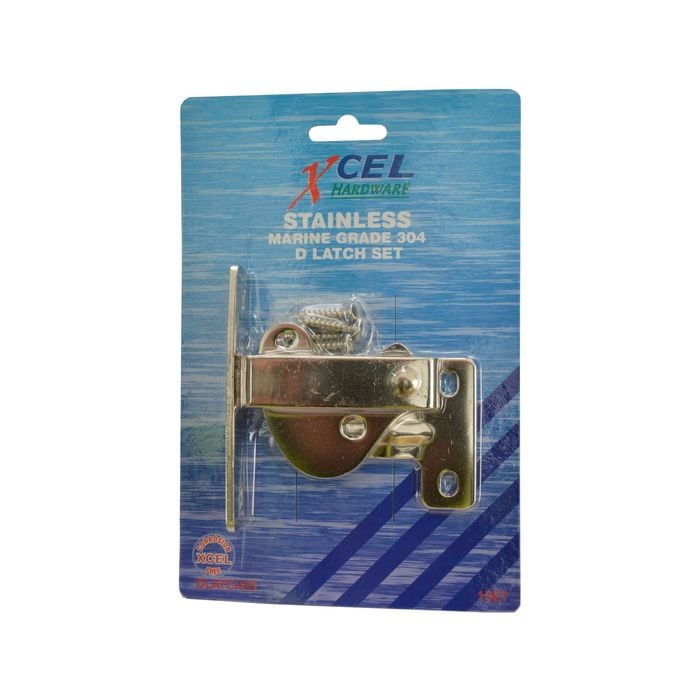 Xcel Stainless Steel D-Type Gate Latch