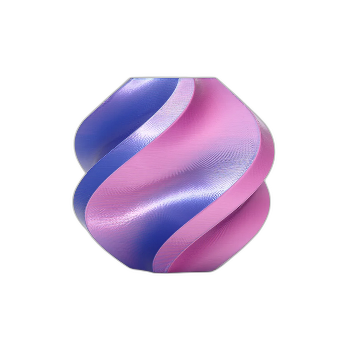 Bambu Lab PLA Silk Dual Colour Neon City (Blue Magenta) (Spool)