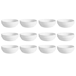 Australian Fine China Flinders Stackable Soup Bowl 113mm | Set of 12
