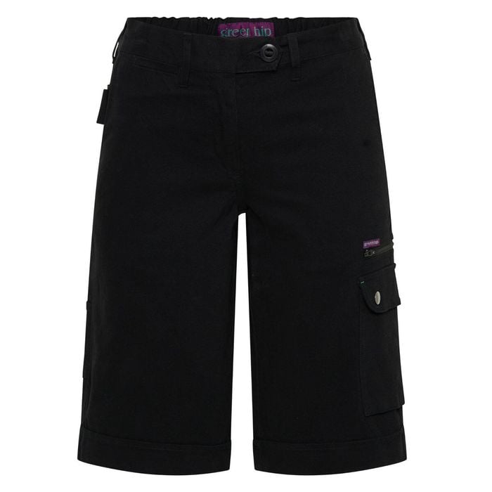 Green Hip Give Cargo Shorts Navy Blue Size 18