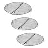 3PK Daily Bake Non-Stick Foldable Round Cake Cooler Baking Tools 32cm