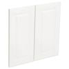 Kaboodle 600mm Gloss White Heritage Rangehood Cabinet Doors - 2 Pack