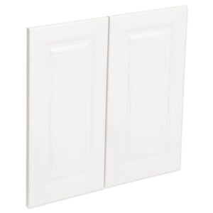 Kaboodle 600mm Gloss White Heritage Rangehood Cabinet Doors - 2 Pack