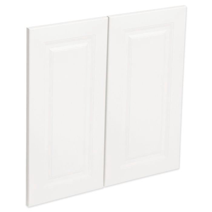 Kaboodle 600mm Gloss White Heritage Rangehood Cabinet Doors - 2 Pack