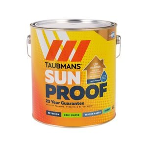 Taubmans 4L Accent Semi Gloss Sunproof Exterior Paint