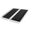 Heeve 1200mm Aluminium Single-Fold Premium Wheelchair Ramp With Carry Bag 300kg Capacity H0146 