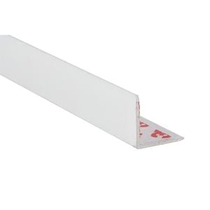 QEP 19mm x 2.5m White Stick On Mosaic Angle Tile Trim