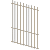 ProtectorAl 350 - 1200 x 1800mm Paperbark Raked Up to 15º Batten Pool Fence Panel