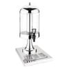 Olympia Single Juice Dispenser With Ice Core And Drip Tray 6.5l 570x265x355mm Commercial Beverage Service