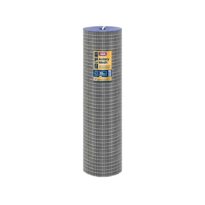 Jack 90 x 2.5 x 1.2cm x 1.2mm x 30m Wire Aviary Mesh