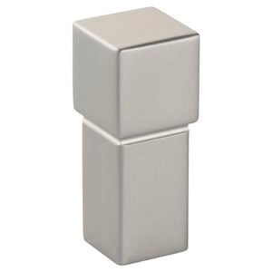 Hafele 14 x 34mm Grey Anodised Cabinet Knob
