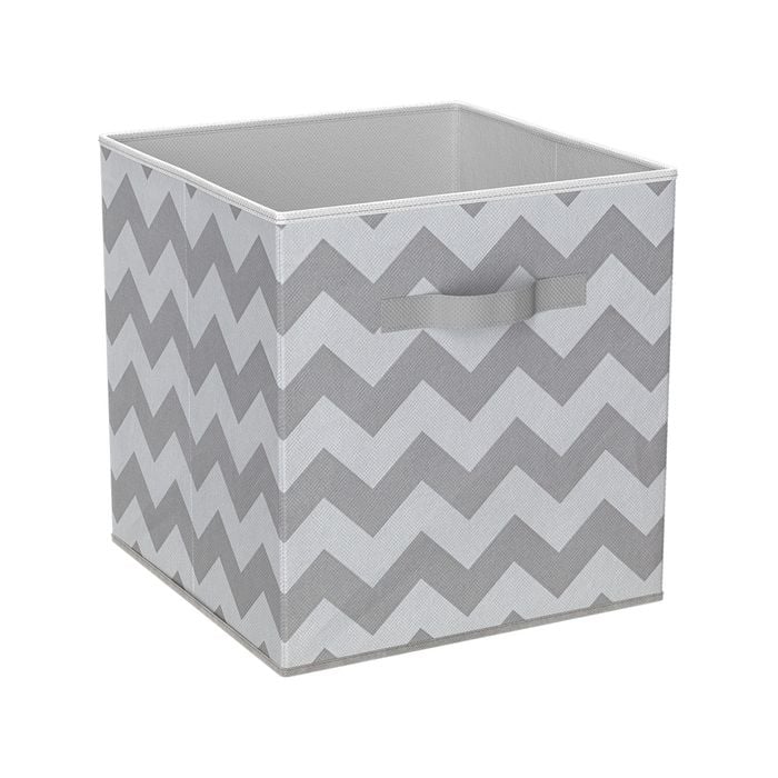 Flexi Storage 270 x 280 x 270mmm Pointy Grey Compact Cube Fabric Insert