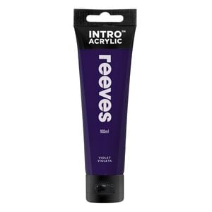 Reeves 100ml Violet Intro Acrylic Paint