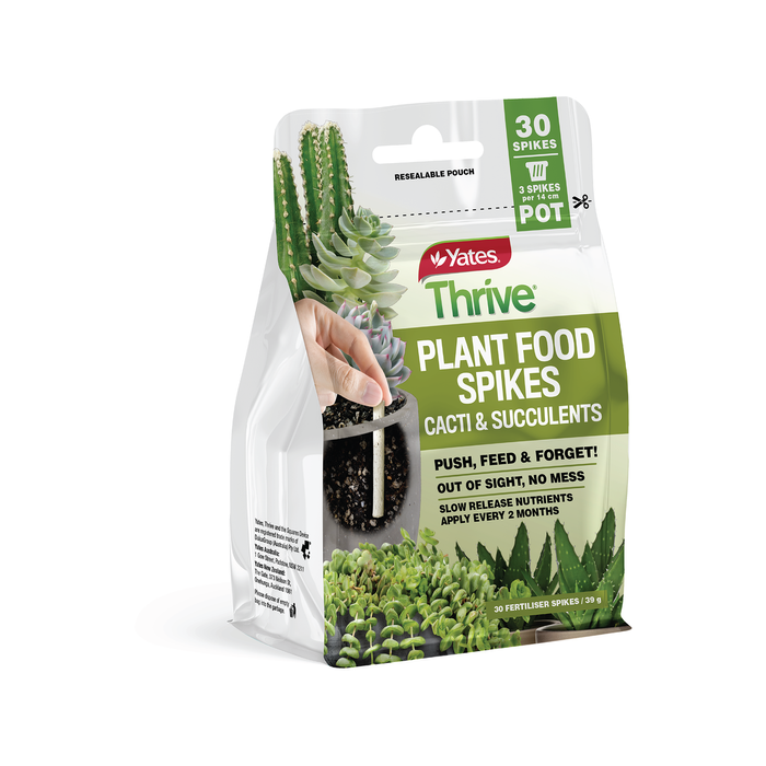 Yates Thrive Plant Spikes Cacti And Succulents - 30 Pack